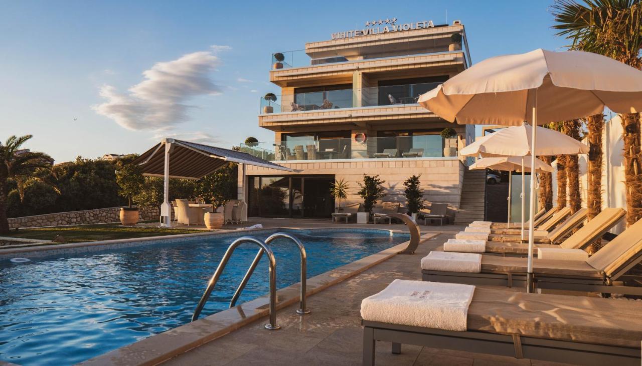 Luxury Apartments White Villa Violeta Mandre Eksteriør bilde
